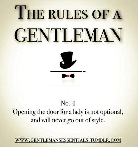 Gentleman'S Guide: Umgangsformen
