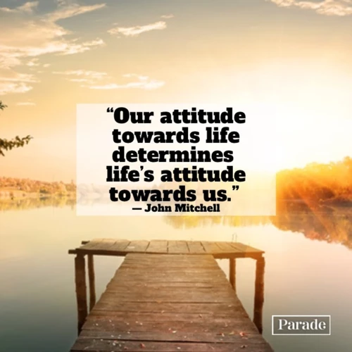 Positive Einstellung
