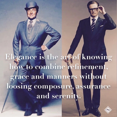 Stil Und Eleganz Als Gentleman