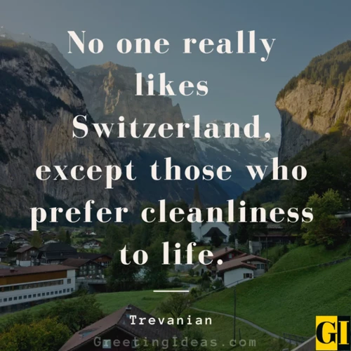 Schweiz Zitate