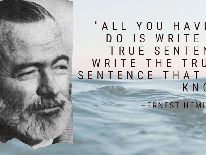 Die Besten Hemingway Sprüche