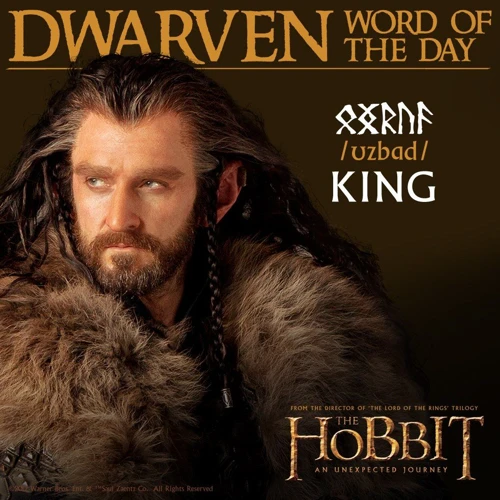 Die Zwergischen Worte Von Thorin Eichenschild